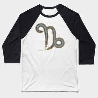 Capricorn Horóscope Baseball T-Shirt